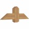 Ekena Millwork Eugene Smooth Timber Gable Bracket, Western Red Cedar, 36"W x 12"H x 3 1/2"D x 5 1/2"F, 8/12 Pitch GBW036X12X0406EUG00SWR - alternate 3